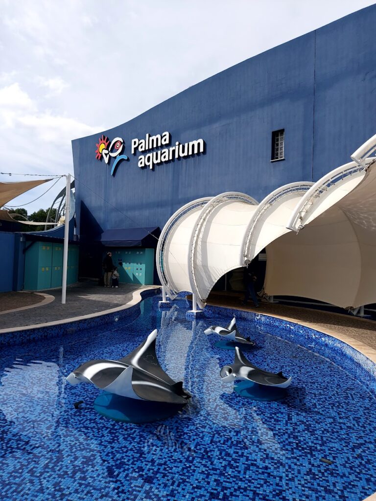Palma Aquarium Mallorca entrance