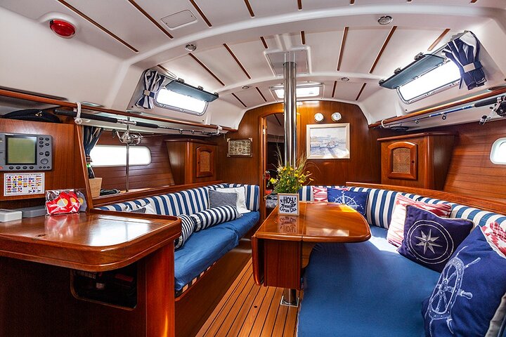 Half day on a private sailboat in Mallorca (port d'andratx)