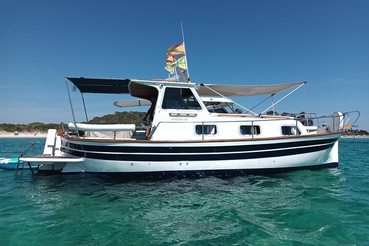 Nautisk utflykt med Professionell Skipper-Es Trenc, Cala Pi, Carbó