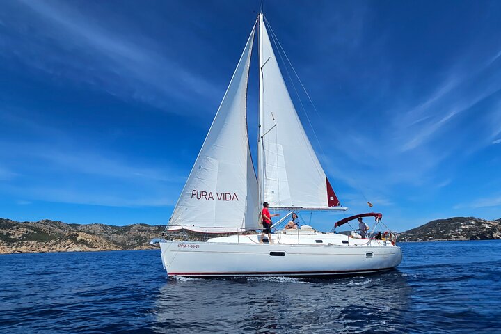 A day on Private Sailboat with Captain in Mallorca (up to 5 pax)