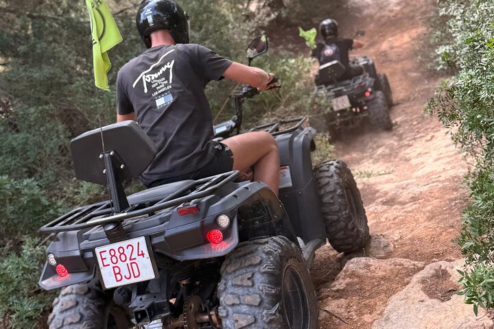 Mallorca : Tour quad en Magaluf por calas, caminos y acantilados