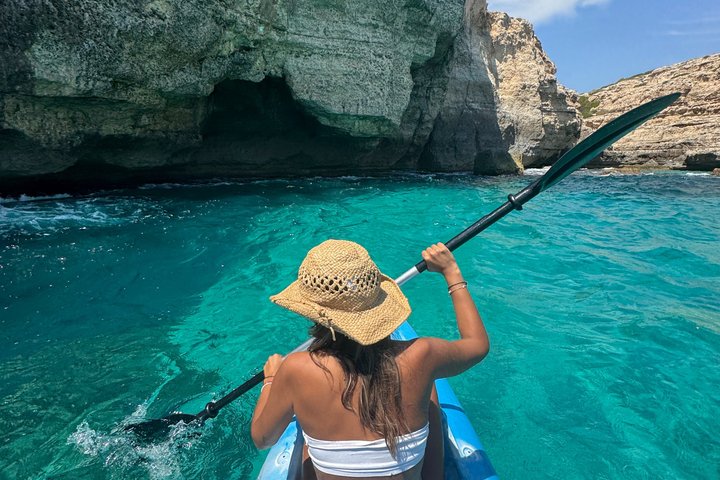 Kayaking and snorkeling in the Mondragó Natural Park in Mallorca