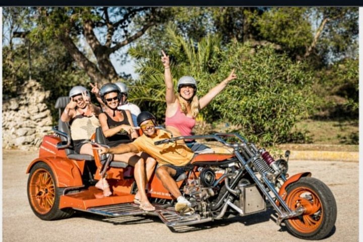 Tour en triciclo V8 por Mallorca – Costa y Montaña | Crucero por la Costa y la Montaña