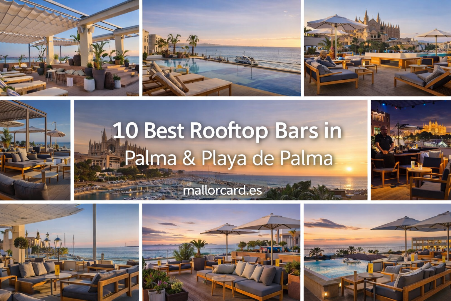 Best Rooftop Bars in Palma and Playa de Palma with Stunning Sea Views, Food & Drink, Mallorca, photo