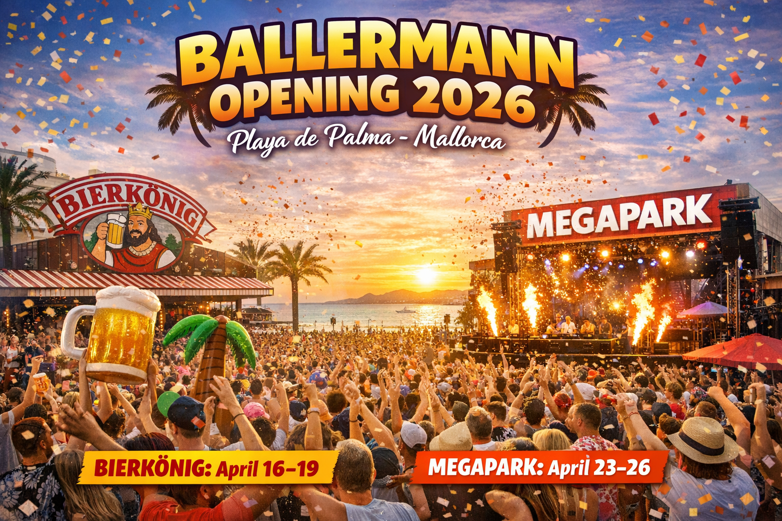 Ballermann Opening 2026 at Playa de Palma: Ultimate Party Start Dates, What to Expect and Insider Tips, Nightlife & Events, Mallorca, photo