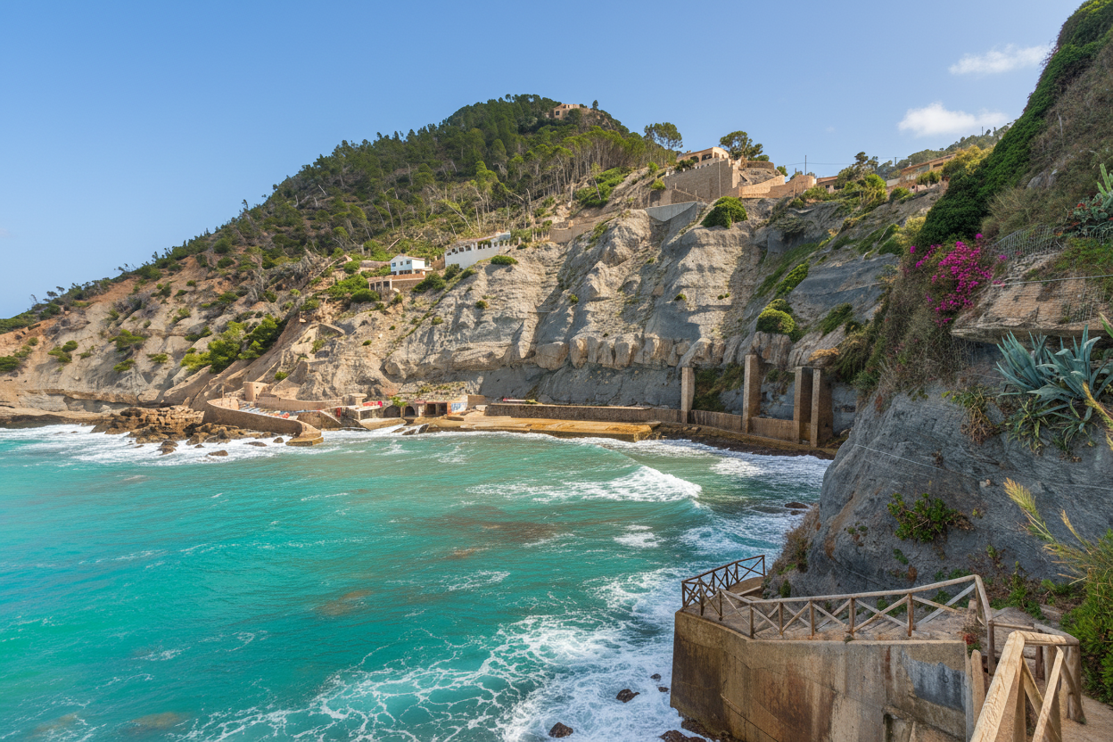 Cala Banyalbufar, beach, Mallorca, photo