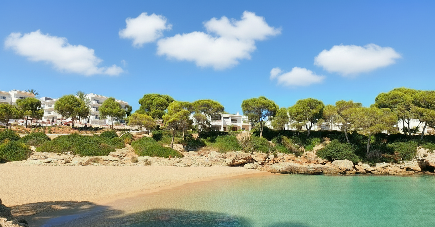 Cala Esmeralda, beach, Mallorca, photo