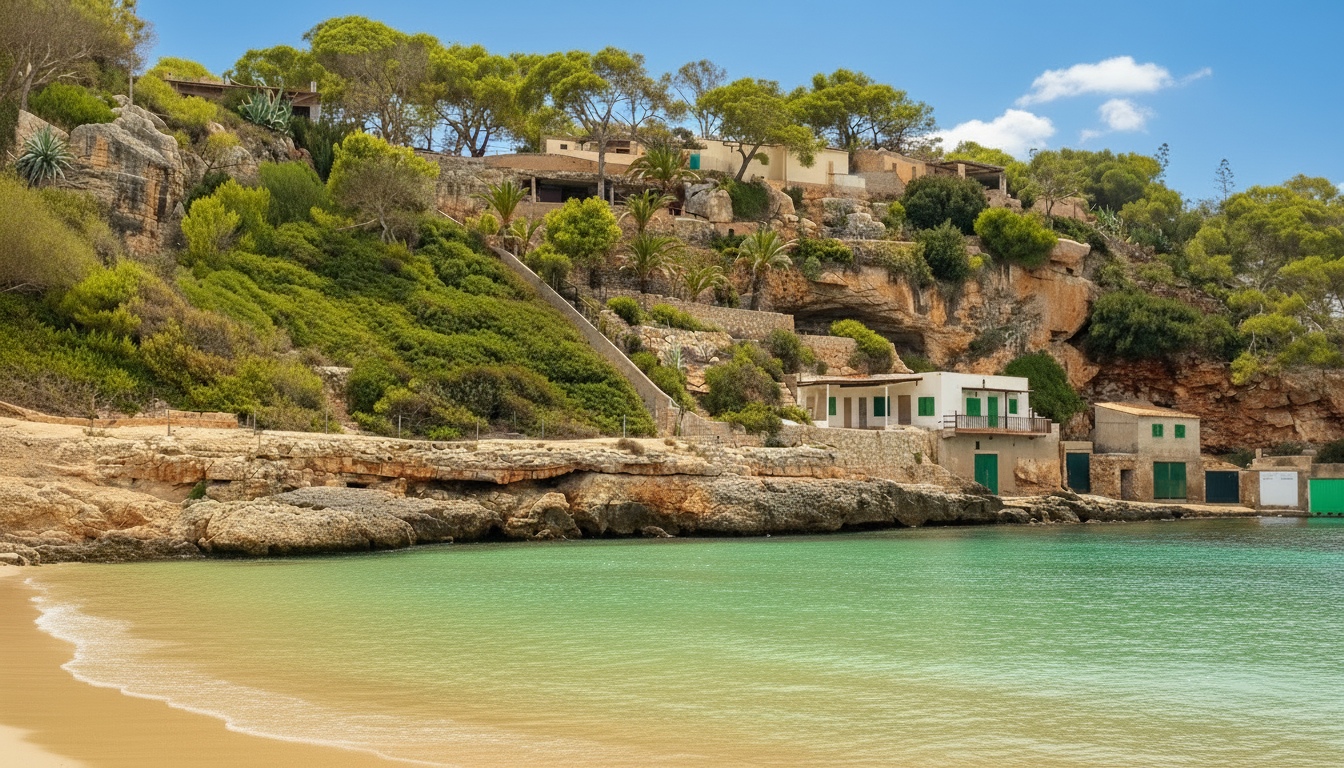 Cala Llombards, beach, Mallorca, photo