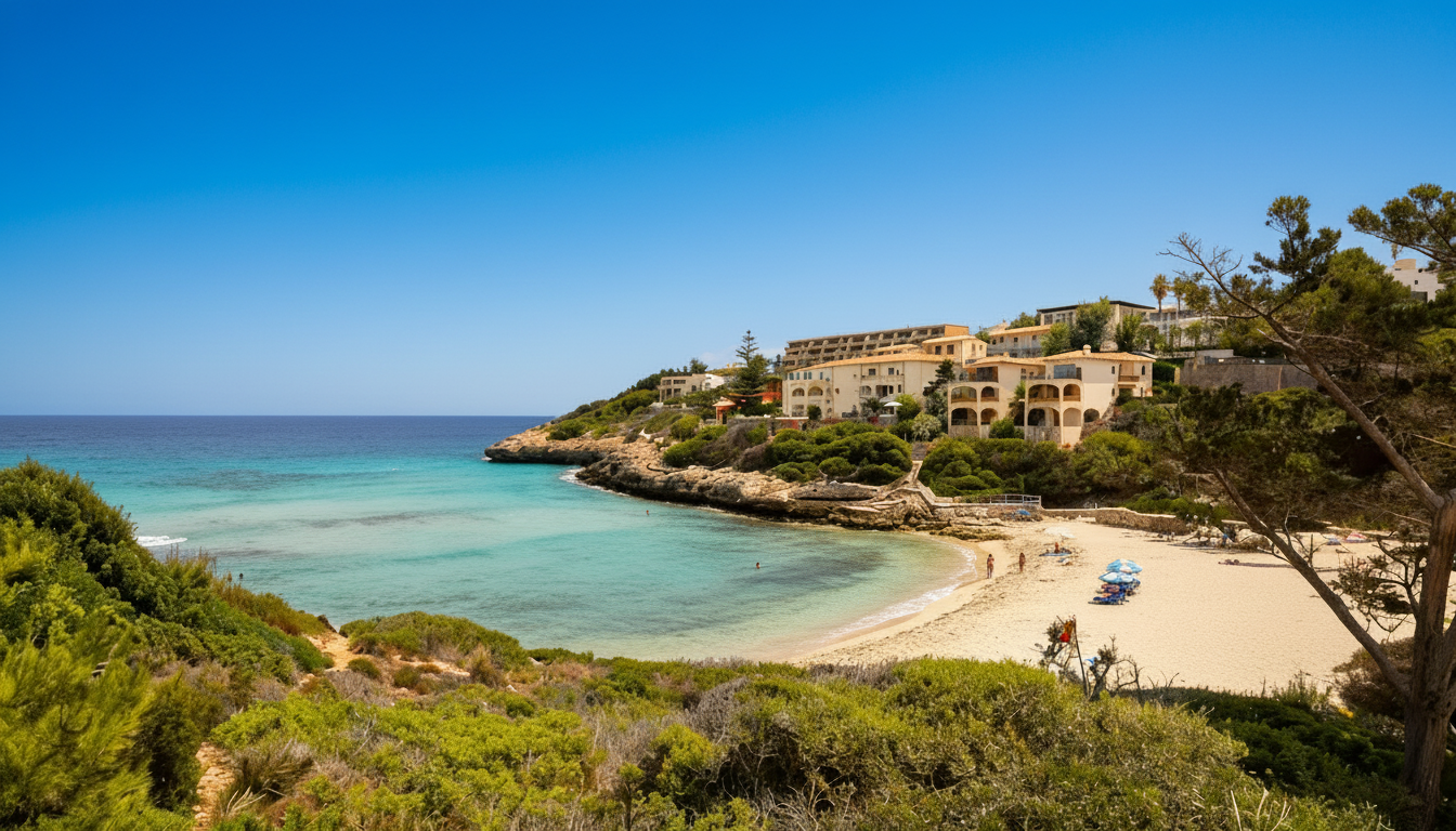 Cala Mendia, beach, Mallorca, photo