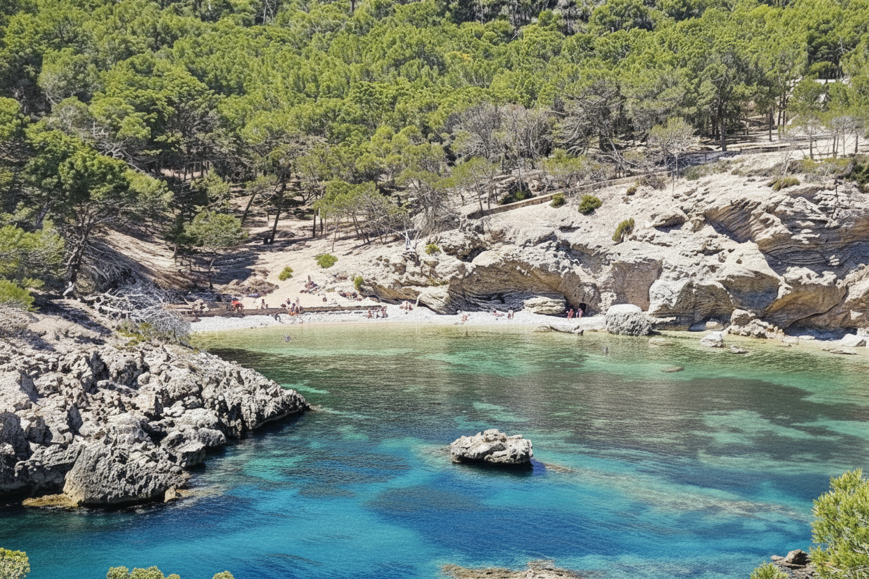 Cala Monjo, beach, Mallorca, photo