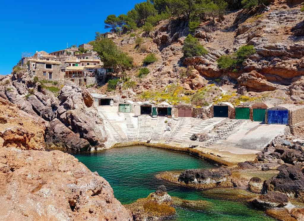 Caló de s'Estaca, beach, Mallorca, photo