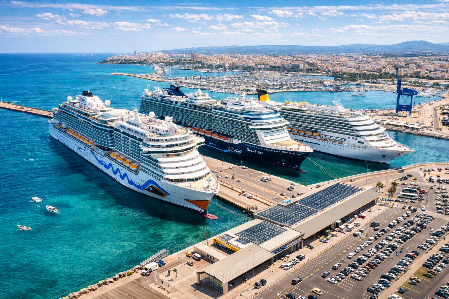 Palma Port, Cruise Terminal, Palma de Mallorca car rental location