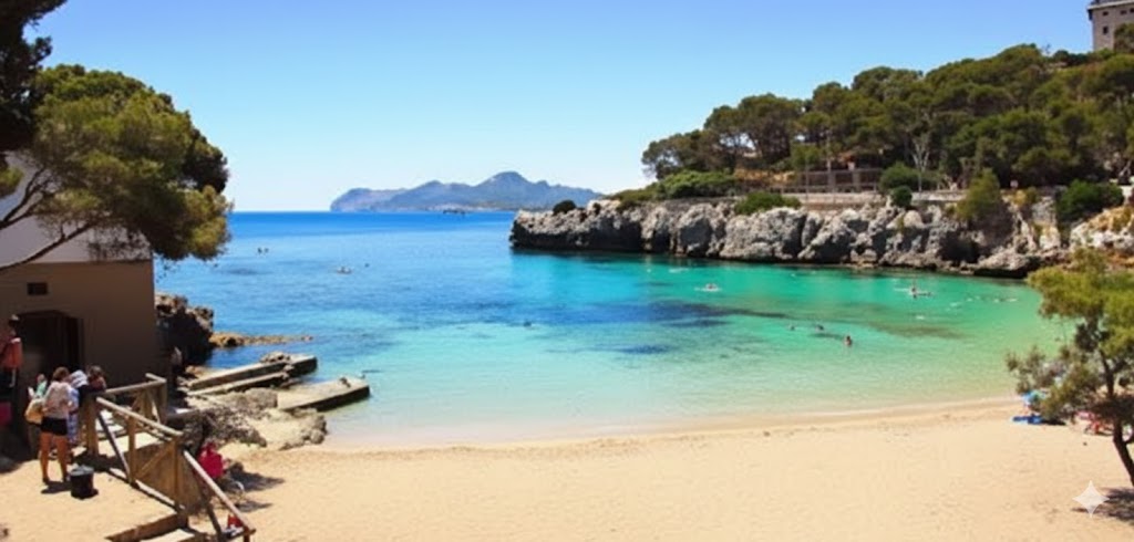 Es Caló de sa Fusta, beach, Mallorca, photo
