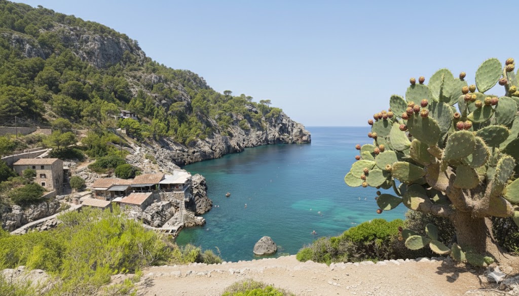 Llucalcari, beach, Mallorca, photo