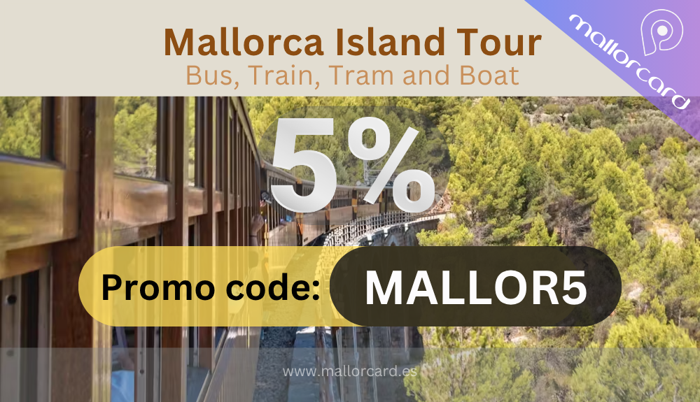 Mallorca Island Tour, Activities & Sightseeing, -5% deal, promo code Mallorcard Link, Palma de Mallorca