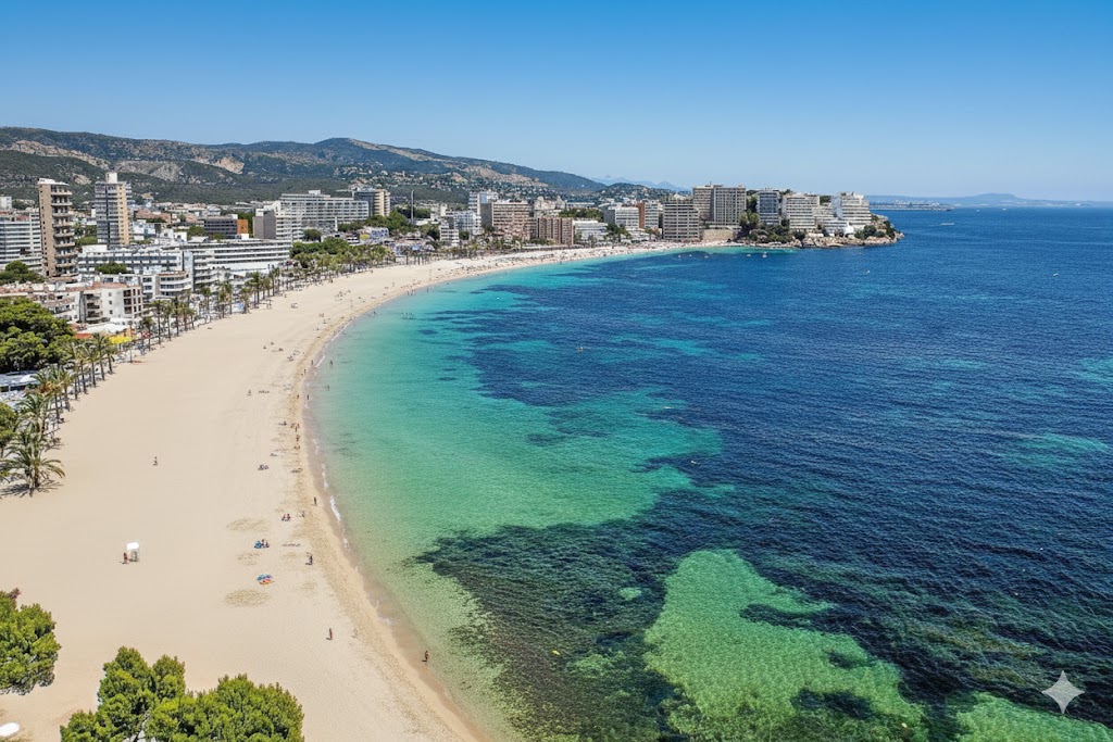 Platja de Magaluf, beach, Mallorca, photo