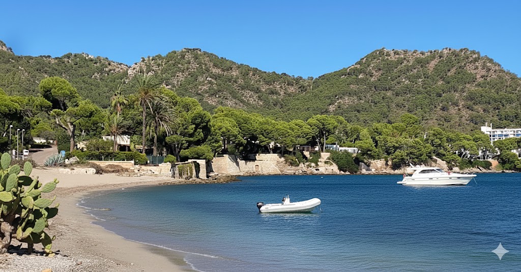 Port Vell, beach, Mallorca, photo