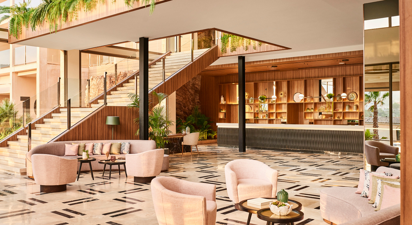 Zafiro Palace Andratx, Luxury Resort, Carrer Cromlec, 3, 07160 Camp de Mar, Mallorca, photo 2, Zafiro Palace Andratx Mallorca lobby