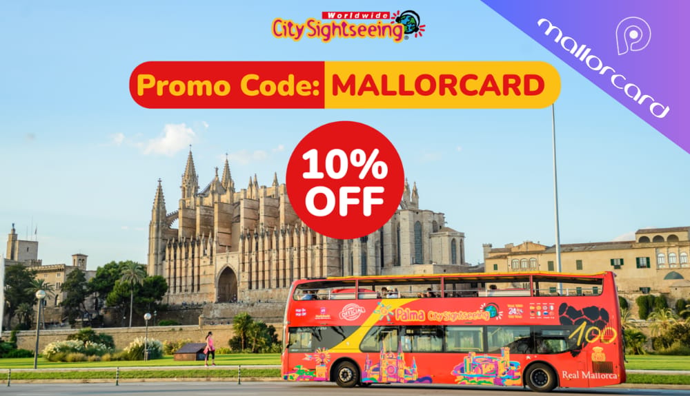 Hop-on Hop-off Bus, Activities & Sightseeing, -10% deal, promo code MALLORCARD, Palma de Mallorca