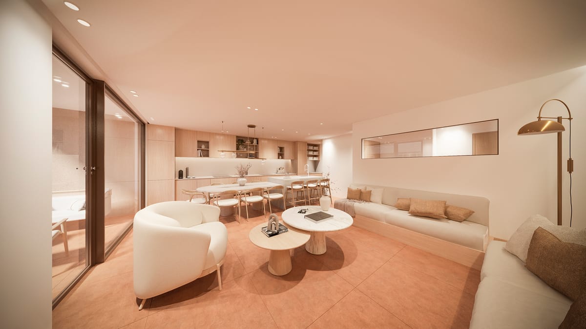 Somos Coliving Palma de Mallorca, -10% deal, promo code MALLORCARD, Carrer de Jaume Ferran, 51, Nord, 07004 Palma, Mallorca, Somos Coliving Coworking Palma de Mallorca living room
