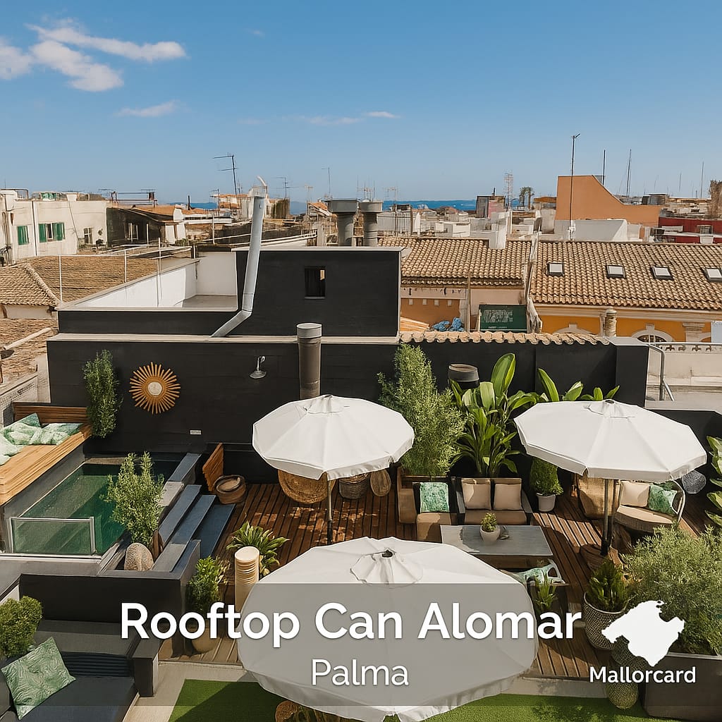 Sky Bar Hotel Almudaina Best Rooftop Bars in Palma and Playa de Palma with Stunning Sea Views, Food & Drink, Mallorca, Sky Bar Hotel Almudaina
