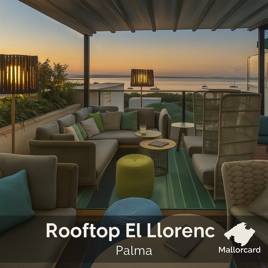 Best Rooftop Bars in Palma and Playa de Palma with Stunning Sea Views, Food & Drink, Mallorca, Rooftop El Llorenç Parc de la Mar – Palma