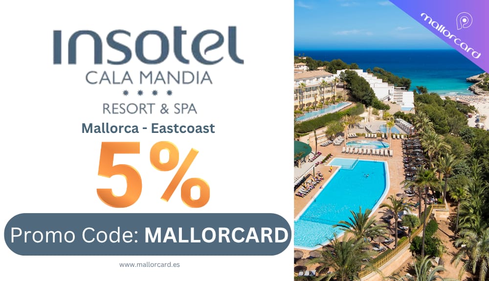 Insotel Cala Mandia, Accommodation, -5% deal, promo code MALLORCARD, Cala Mendia, Mallorca