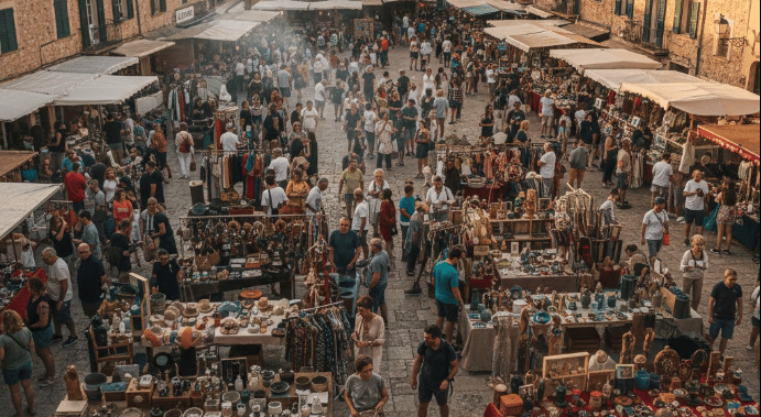 Vlooienmarkten, Ontdek lokale markten op Mallorca. Van verse producten tot ambachten, verken de beste markten van het Balearische eiland.