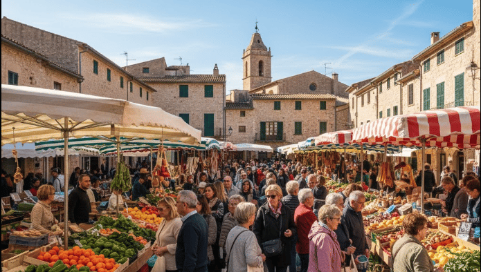 Weekly Markets, Discover local markets in Mallorca. From fresh produce to artisan crafts, explore the best markets across the Balearic island.