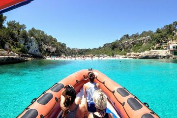 Gita in barca da Cala Figuera a Calo DE Moro, S'almonia, Cala Màrmols. Maiorca., water-activities, Cala Santanyi · Santanyí, Mallorca, photo 1, Visita a calas