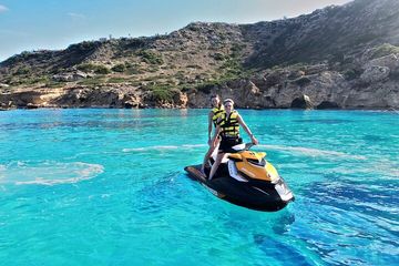 Jetski Tour to Los Deltas Natural Reserve, water-activities, Cala Blava · Llucmajor, Mallorca, photo 1, Los Deltas with friends