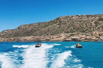 Jetski Tour to Los Deltas Natural Reserve, water-activities, Cala Blava · Llucmajor, Mallorca, photo 2, Navigating the Nature Reserve