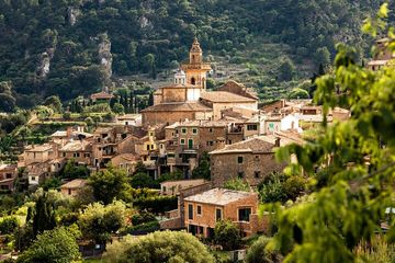 Mallorca Grand Tour by land & sea: Valldemossa, Soller & Calobra, water-activities, Valldemossa, Mallorca, photo 1, Valldemossa village in the Tramuntana mountain range, World Heritage Site
