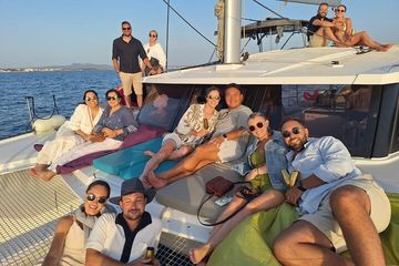 Palma 2 - Hour Sunset Catamaran Cruise med appetizer og Canapés, water-activities, Palma de Mallorca · Palma, photo 2
