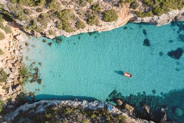 Cala Figuera Cala Mondragó Caló des Moro Cala Marmols tour in barca, water-activities, Cala Mondragó · Santanyí, Mallorca, photo 2