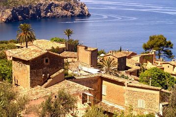 A morning visit to Valldemossa and Port Soller, water-activities, Valldemossa, Mallorca, photo 3, Coastal village on the way to Port Sóller