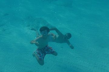 Es Trenc Nature Park Boat Tour, water-activities, Es Trenc · Ses Salines, Mallorca, photo 2, Child snorkeling