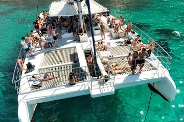 Catamaran with BBQ in the Bay of Palma, water-activities, Palma, Mallorca, photo 1