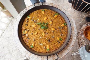 Serra de Tramuntana Hiking and paella on the wood fire, food-drink, Mallorca, photo 1