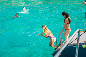 Attraction Catamarans Mallorca, Activities & Sightseeing, Palma de Mallorca, photo 2, Attraction Catamarans Mallorca sailing catamaran with passengers in the Bay of Palma