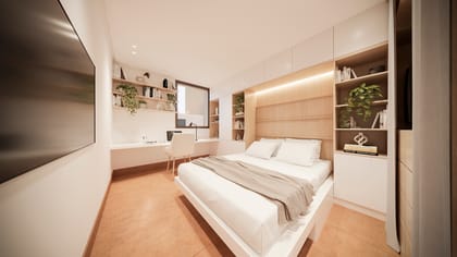 Somos Coliving Palma de Mallorca, Carrer de Jaume Ferran, 51, Nord, 07004 Palma, Illes Balears, Spain, Mallorca, photo 2, Somos Coliving Ensuite Double Room Palma de Mallorca