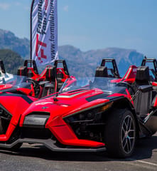 Formula Tours Mallorca, Activities & Sightseeing, Calvià, Mallorca, photo 2, Formula Tours Mallorca convoy of Formula-style cars driving along the Mallorca coastline