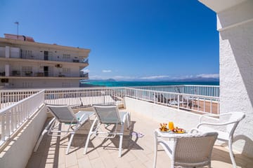 JS Miramar, Beach Hotel, Carrer Magallanes, 07458 Can Picafort, Mallorca, photo 2, JS Miramar Mallorca balcony terrace