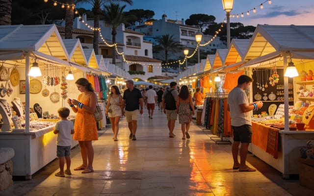 Night Market Cala d'Or Mallorca, Markets, photo