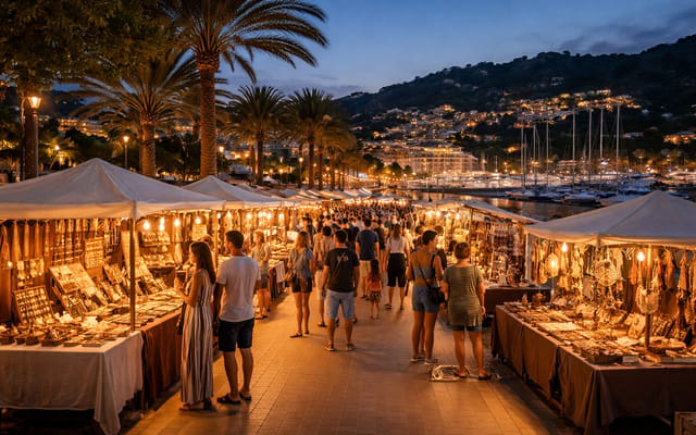 Night Market Cala Ratjada, Markets, Mallorca, photo