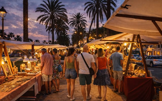 Night Market S'Illot Mallorca, Markets, photo