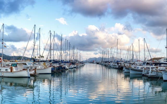 Reial Club Nàutic Port de Pollença, Harbours, Mallorca, photo