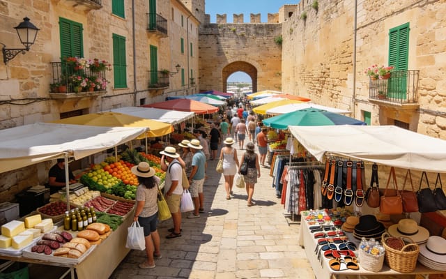 Weekly Market Alcúdia Mallorca, Markets, photo