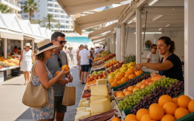 Weekly Market Cala Millor Mallorca, Markets, photo