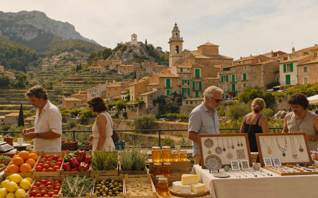 Weekly Market Deià Mallorca, Markets, photo